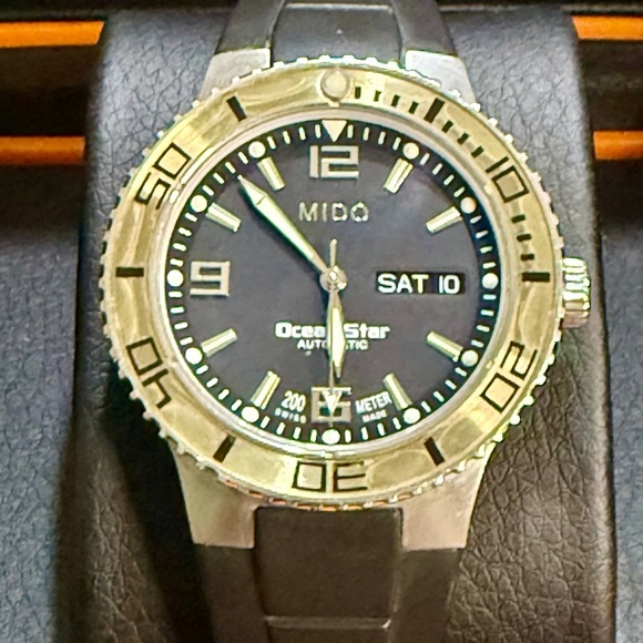 Mido Other - Mido Ocean Star Day Date Designer Sport Men’s Watch